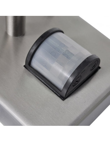 Lampada da parete in acciaio inossidabile forma pagoda con sensore