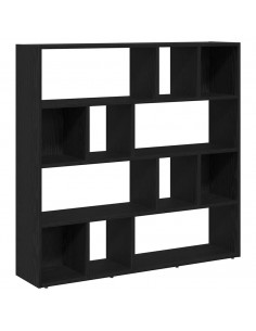 Libreria/Divisorio Rovere Nero 105x24x102 cm