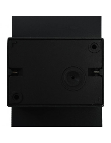 Lampada da Parete da Esterno a LED 9 W Nera Ovale