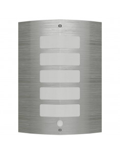 Lampada da parete in acciaio inossidabile con sensore di movimento