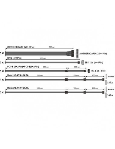 ALIMENTATORE FREESILENT PRO 750W