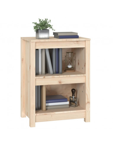 Libreria 50x35x68 cm in Legno Massello di Pino