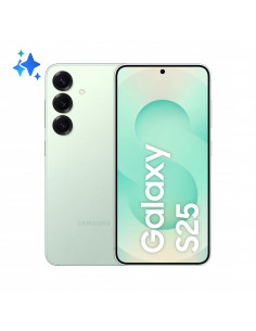 Samsung Galaxy S25 Smartphone AI, Display 6.2'' FHD+ Dynamic AMOLED 2X, Fotocamera 50MP, RAM 12GB, 128GB, 4.000 mAh, Mint