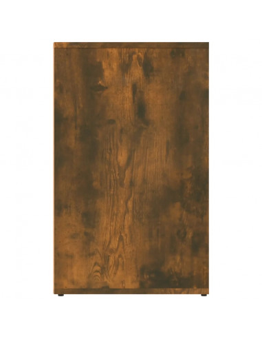 Armadietto Cosmetici Rovere Fumo 80x40x65 cm Legno Multistrato