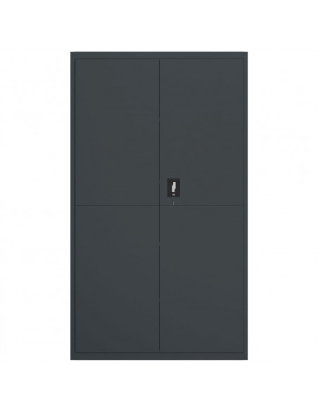Armadio Classificatore Antracite 105x40x180 cm in Acciaio