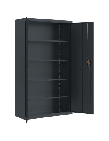 Armadio Classificatore Antracite 105x40x180 cm in Acciaio