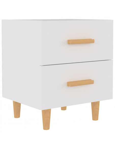 Comodino Bianco 40x35x47,5 cm