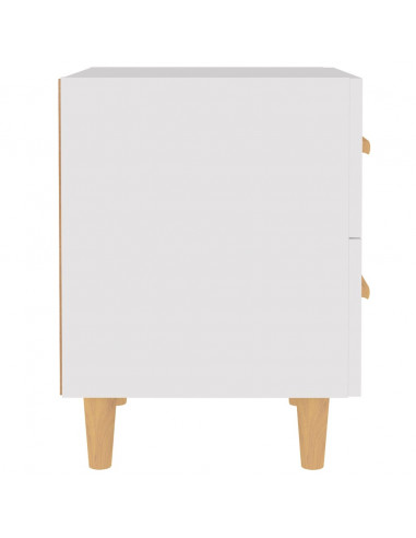 Comodino Bianco 40x35x47,5 cm