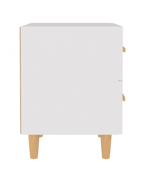 Comodino Bianco 40x35x47,5 cm