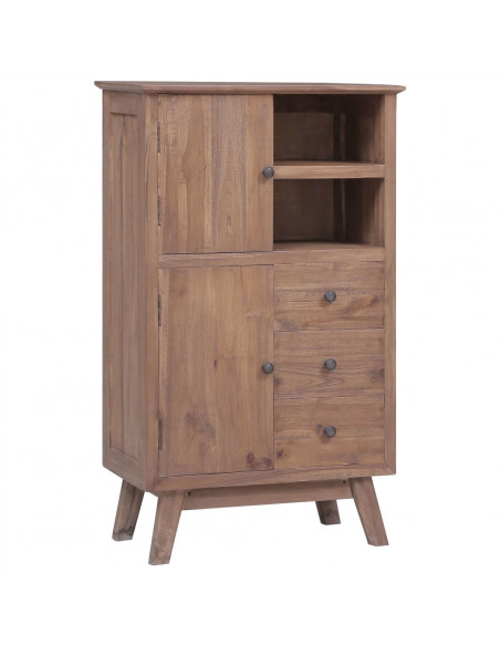 Credenza 60x30x100 cm in Legno Massello di Teak