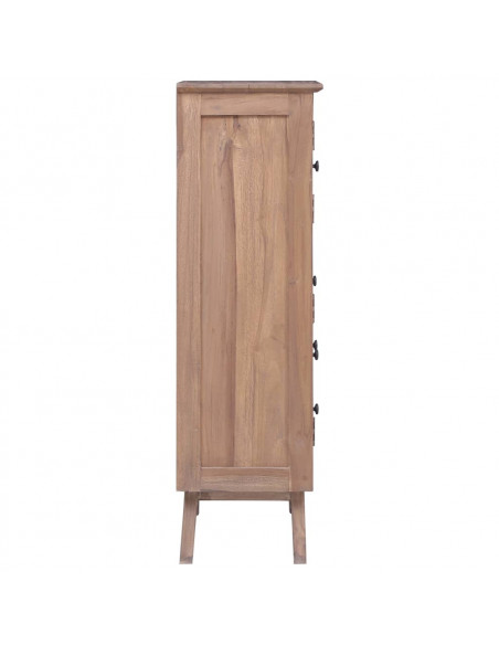 Credenza 60x30x100 cm in Legno Massello di Teak