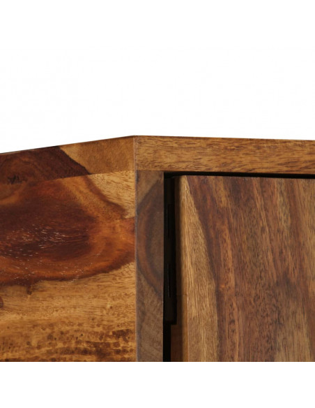 Credenza in Legno Massello di Sheesham 118x35x70 cm