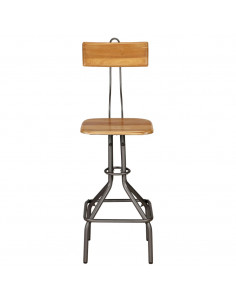 Set da Bar 3 pz in Teak Massello di Recupero