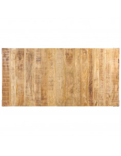 Tavolo da Pranzo 180x90x76 cm Legno Massello di Mango Grezzo