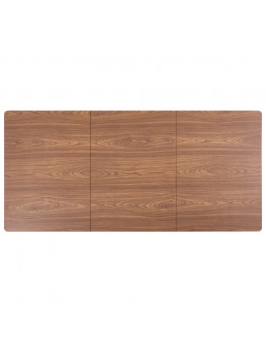 Tavolo da Pranzo Marrone 180x90x75 cm in MDF