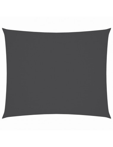 Parasole a Vela Oxford Rettangolare 3x4 m Antracite