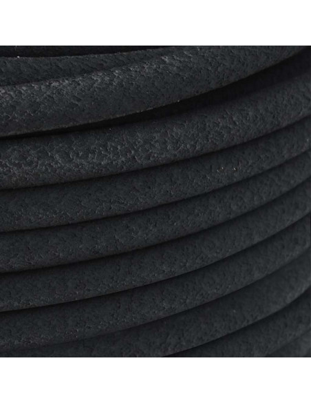 Tubo di Irrigazione da Giardino Nero 0,6" 100 m in Gomma