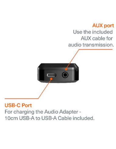 WIRELESS MULTISTREAM AUDIO ADAPTOR
