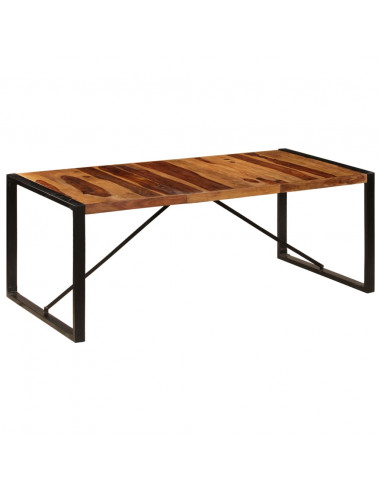Tavolo da Pranzo 200x100x75 cm in Legno Massello di Sheesham