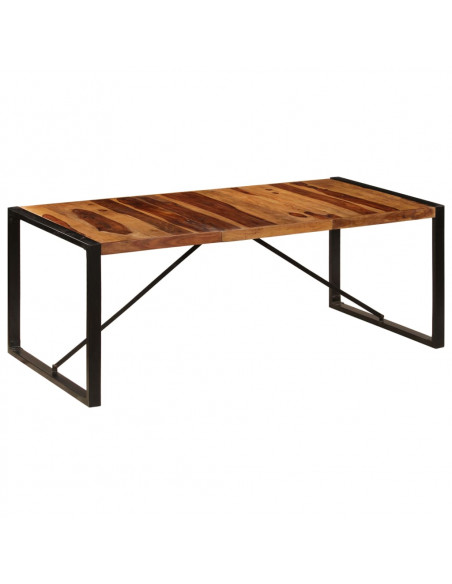 Tavolo da Pranzo 200x100x75 cm in Legno Massello di Sheesham