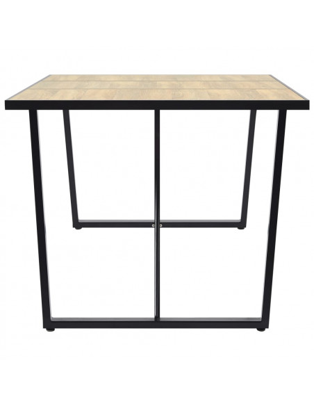 Tavolo da Pranzo Rovere 200x100x75 cm in MDF