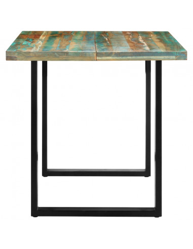 Tavolo da Pranzo 160x80x75 cm in Legno Massello di Recupero