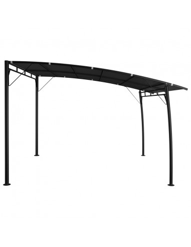 Tenda Parasole da Giardino 3x3x2,55 m Antracite