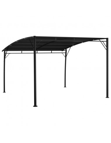 Tenda Parasole da Giardino 3x3x2,55 m Antracite
