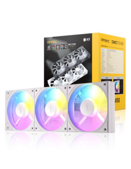 C120 ARGB WHITE_3PK