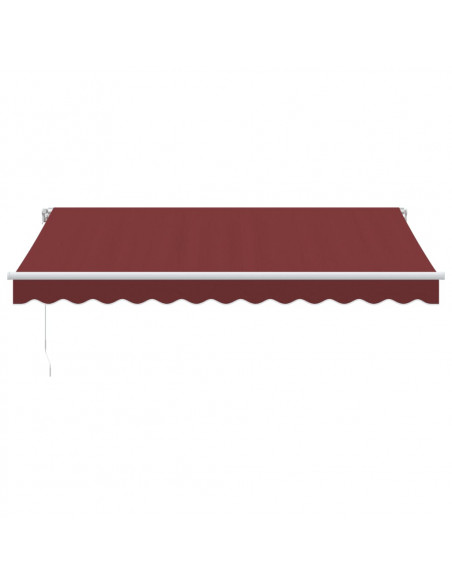 Tenda da Sole Retrattile Manuale Bordò 350x250 cm