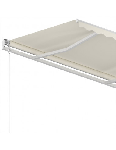 Tenda da Sole Retrattile Manuale 350x250 cm Crema