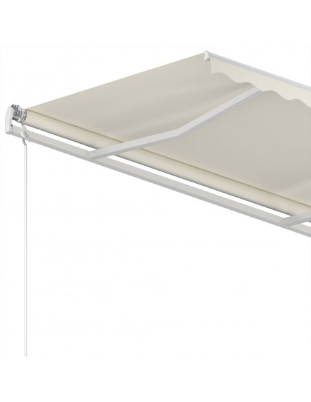 Tenda da Sole Retrattile Manuale 350x250 cm Crema