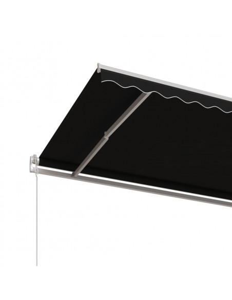 Tenda da Sole Retrattile Automatica 600x350 cm Antracite