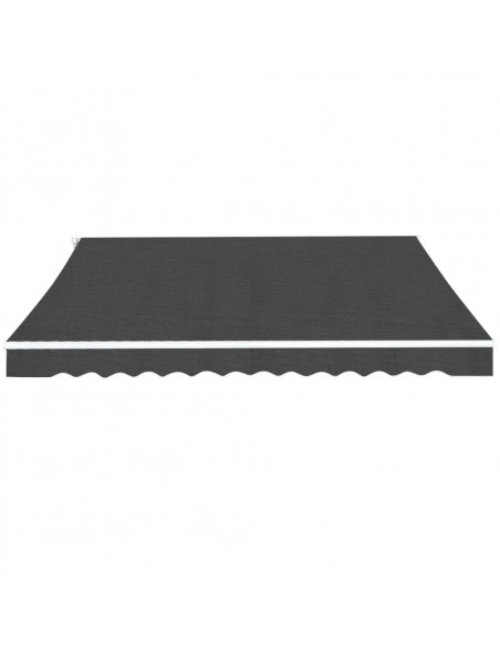 Tenda da Sole Pieghevole Manuale 450 cm Antracite