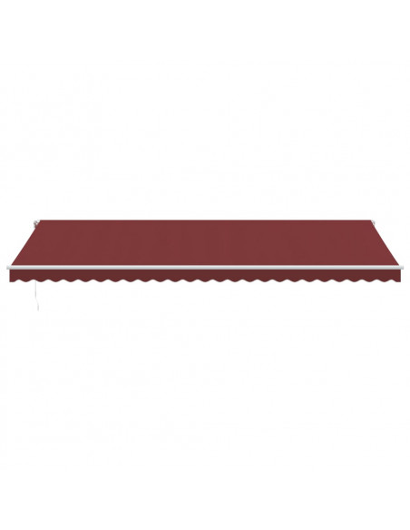 Tenda da Sole Retrattile Automatica Bordò 600x350 cm