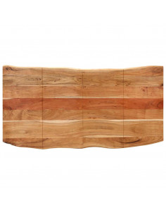 Tavolo da Pranzo 180x90x76 cm in Legno Massello di Acacia