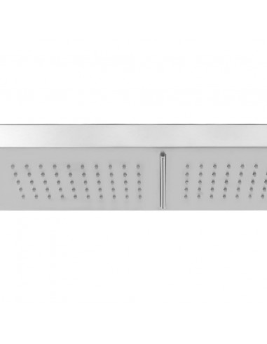 Doccia da Giardino in Acciaio Inox a Doppio Getto