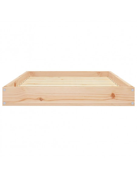 Cuccia per Cani 91,5x64x9 cm in Legno Massello di Pino