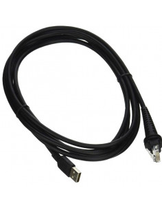 CABLE: USB  BLACK  TYPE A  3M