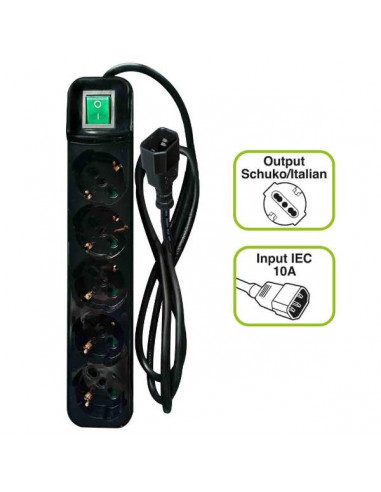 MULTIPRESA IEC 5 USCITE