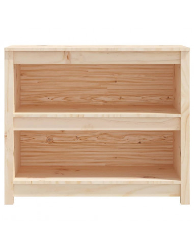 Libreria 80x35x68 cm in Legno Massello di Pino