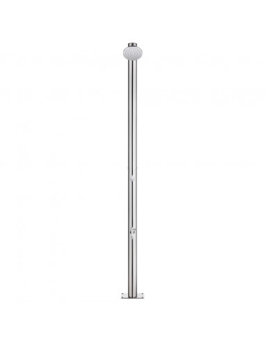 Doccia da Giardino 215 cm in Acciaio Inossidabile