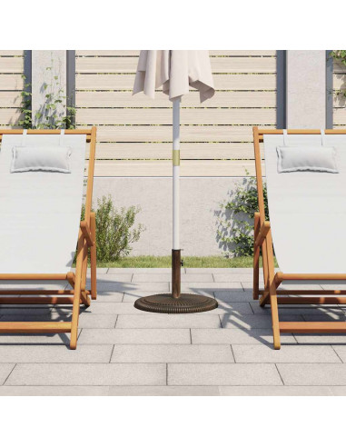 Base per Ombrellone Bronzo 45x45x30 cm in Ghisa