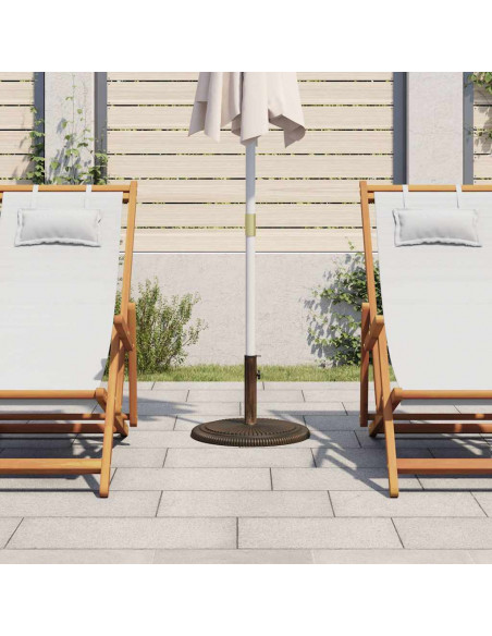 Base per Ombrellone Bronzo 45x45x30 cm in Ghisa