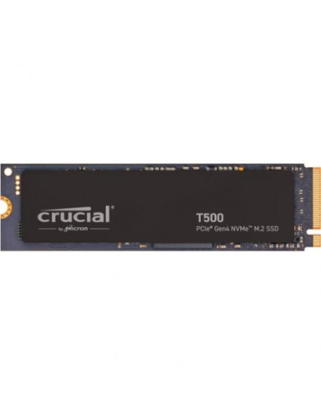 SSD CRUCIAL M.2(2280)  4TB NVME T500 PCIE4.0 READ:7000MB/S WRITE:6900MB/S - CT4000T500SSD3T