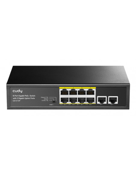 SWITCH 8P GIGABIT POE+DA 30W+2PRJ45 20GBPS 120W POWER SUPPLY