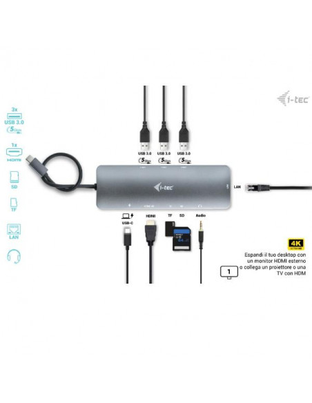 USB-C NANO DOCKING ST.4K HDMI PD100
