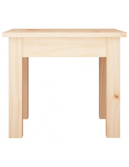 Tavolino da Salotto 35x35x30 cm Legno Massello di Pino