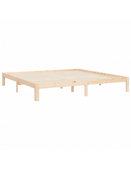 Giroletto con Testiera King Size in Legno Massello