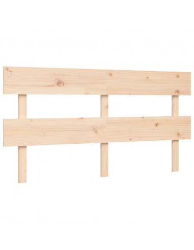 Giroletto con Testiera King Size in Legno Massello